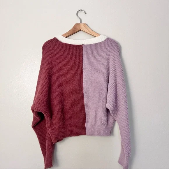 Böhme Lacey Colorblock Cardigan Sweater - Picture 12 of 13